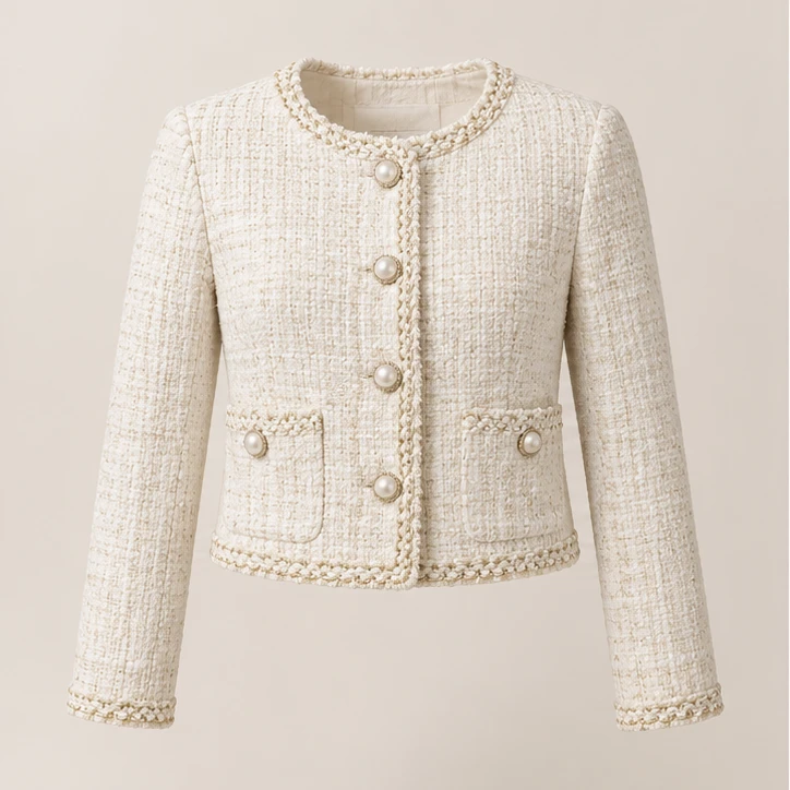 Pearl Edit Jacket design details